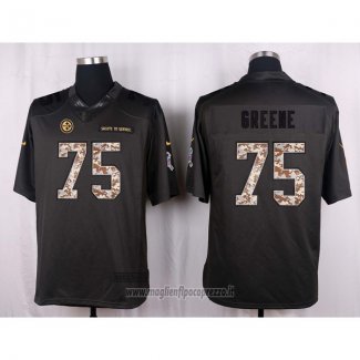 Maglia NFL Anthracite Pittsburgh Steelers Greene 2016 Salute To Service