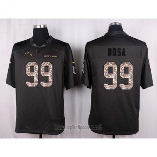 Maglia NFL Anthracite San Diego Chargers Bosa 2016 Salute To Service