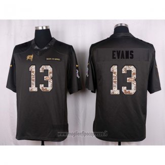 Maglia NFL Anthracite Tampa Bay Buccaneers Evans 2016 Salute To Service