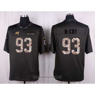 Maglia NFL Anthracite Tampa Bay Buccaneers Mccoy 2016 Salute To Service