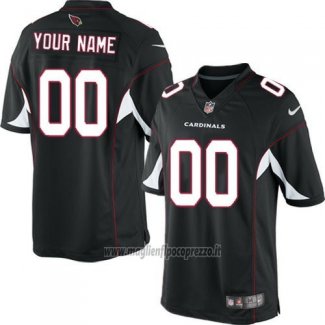 Maglia NFL Arizona Cardinals Personalizzate Nero