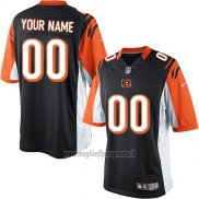 Maglia NFL Cincinnati Bengals Personalizzate Nero