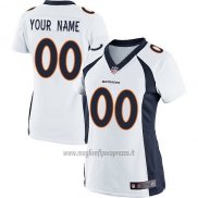 Maglia NFL Donna Denver Broncos Personalizzate Bianco