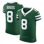 Maglia NFL Elite New York Jets Aaron Rodgers Vapor F.U.S.E. Verde