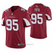 Maglia NFL Game Arizona Cardinals 95 Leki Fotu 2020 Vapor Untouchable Rosso
