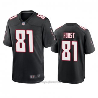 Maglia NFL Game Atlanta Falcons Hayden Hurst Throwback 2020 Nero