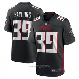 Maglia NFL Game Atlanta Falcons Jacob Saylors Nero