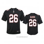 Maglia NFL Game Bambino Atlanta Falcons Isaiah Oliver Throwback 2020 Nero