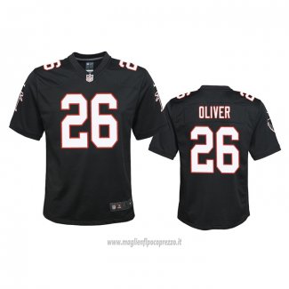 Maglia NFL Game Bambino Atlanta Falcons Isaiah Oliver Throwback 2020 Nero