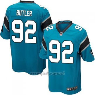 Maglia NFL Game Bambino Carolina Panthers Butler Lago Blu