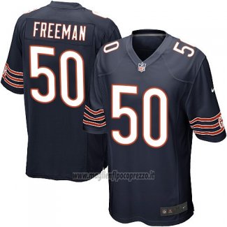 Maglia NFL Game Bambino Chicago Bears Freeman Bianco Nero