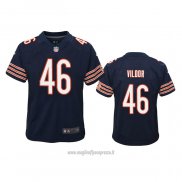 Maglia NFL Game Bambino Chicago Bears Kindle Vildor Blu