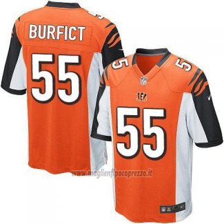 Maglia NFL Game Bambino Cincinnati Bengals Burfict Arancione