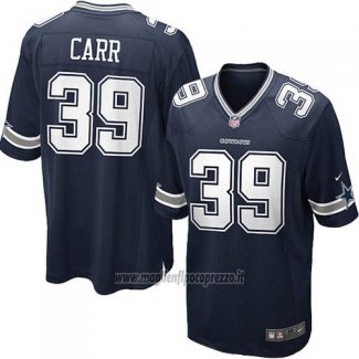 Maglia NFL Game Bambino Dallas Cowboys Carr Nero