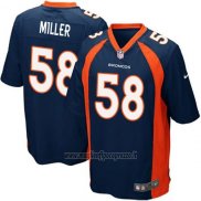 Maglia NFL Game Bambino Denver Broncos Miller Blu Scuro