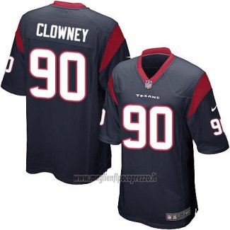 Maglia NFL Game Bambino Houston Texans Clowney Nero