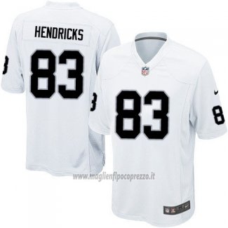 Maglia NFL Game Bambino Las Vegas Raiders Hendricks Bianco