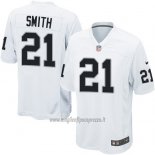 Maglia NFL Game Bambino Las Vegas Raiders Smith Bianco2