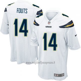 Maglia NFL Game Bambino Los Angeles Chargers Fouts Bianco