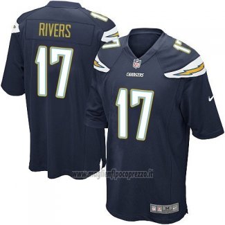 Maglia NFL Game Bambino Los Angeles Chargers Rivers Nero