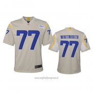 Maglia NFL Game Bambino Los Angeles Rams Andrew Whitworth 2020 Avorio