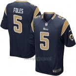 Maglia NFL Game Bambino Los Angeles Rams Foles Nero