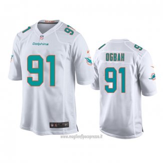 Maglia NFL Game Bambino Miami Dolphins Emmanuel Ogbah Bianco