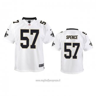 Maglia NFL Game Bambino New Orleans Saints Noah Spence Bianco