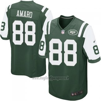 Maglia NFL Game Bambino New York Jets Amaro Verde