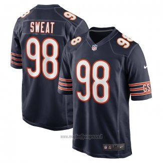 Maglia NFL Game Chicago Bears Montez Sweat Blu
