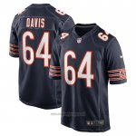 Maglia NFL Game Chicago Bears Nate Davis Nero
