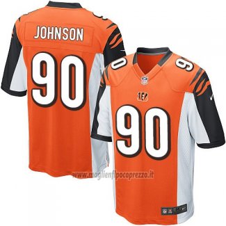 Maglia NFL Game Cincinnati Bengals Johnson Arancione
