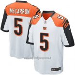 Maglia NFL Game Cincinnati Bengals Mccarron Bianco