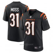 Maglia NFL Game Cincinnati Bengals Zack Moss Nero