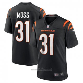 Maglia NFL Game Cincinnati Bengals Zack Moss Nero