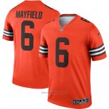 Maglia NFL Game Cleveland Browns Baker Mayfield Inverted Legend Arancione