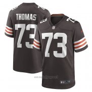 Maglia NFL Game Cleveland Browns Joe Thomas Retired Marrone