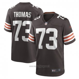 Maglia NFL Game Cleveland Browns Joe Thomas Retired Marrone