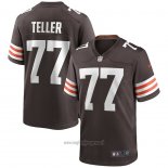 Maglia NFL Game Cleveland Browns Wyatt Teller Marrone