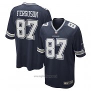 Maglia NFL Game Dallas Cowboys Jake Ferguson Blu