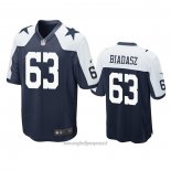 Maglia NFL Game Dallas Cowboys Tyler Biadasz Alternato Blu
