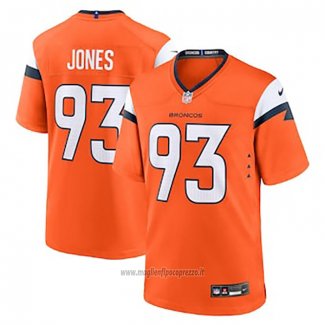 Maglia NFL Game Denver Broncos D.J. Jones Arancione