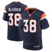 Maglia NFL Game Denver Broncos Jaleel McLaughlin Alternato Nero