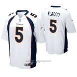 Maglia NFL Game Denver Broncos Joe Flacco Bianco