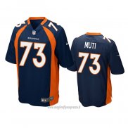 Maglia NFL Game Denver Broncos Netane Muti Blu