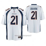 Maglia NFL Game Denver Broncos Su'a Cravens Bianco