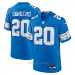 Maglia NFL Game Detroit Lions Barry Sanders Retired Blu2