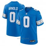 Maglia NFL Game Detroit Lions Terrion Arnold 2024 NFL Draft First Round Pick Blu