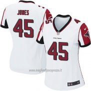 Maglia NFL Game Donna Atlanta Falcons Jones Bianco