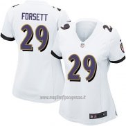 Maglia NFL Game Donna Baltimore Ravens Forsett Bianco